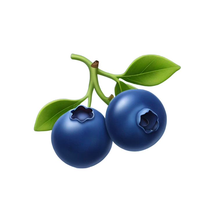 Blueberry emoji
