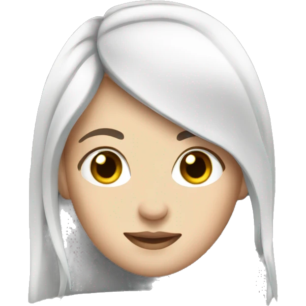 lesbian cute, white girl emoji