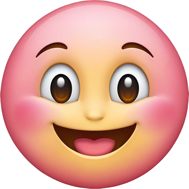 Generate emoji smile and shyly  emoji
