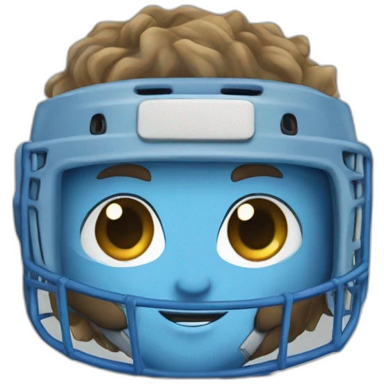 boy hockey player blue eyes beard emoji