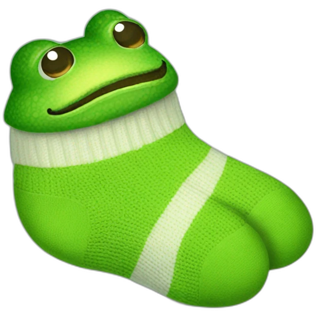 Froggy Sock emoji