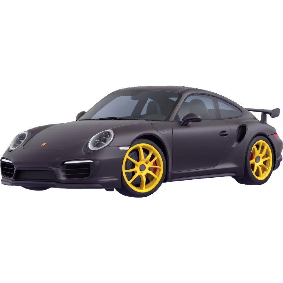 Porsche 911 Turbo S emoji