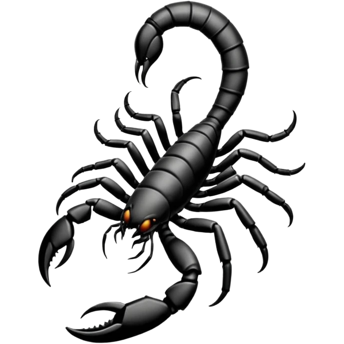 Scorpion Tattoo on the neck. emoji