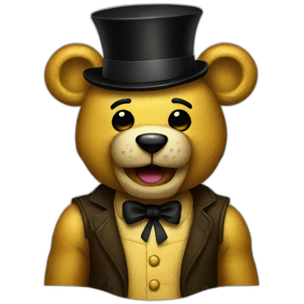 Golden freddy emoji