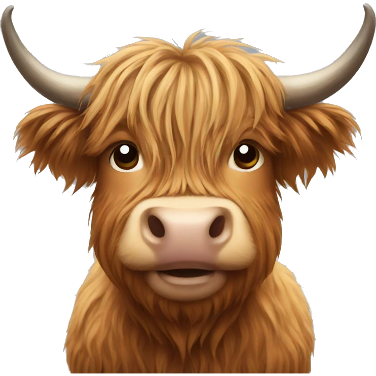 highland cattle emoji