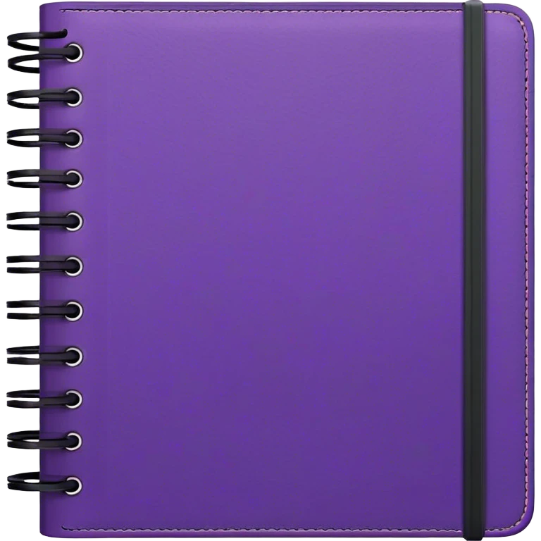 Purple notebook aesthetic  emoji