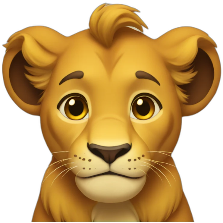 Simba emoji