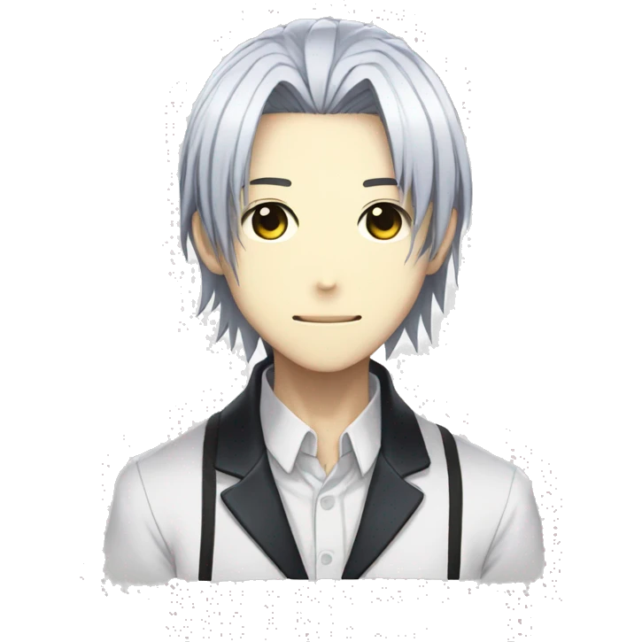 Keneki ken from Tokyo ghoul emoji