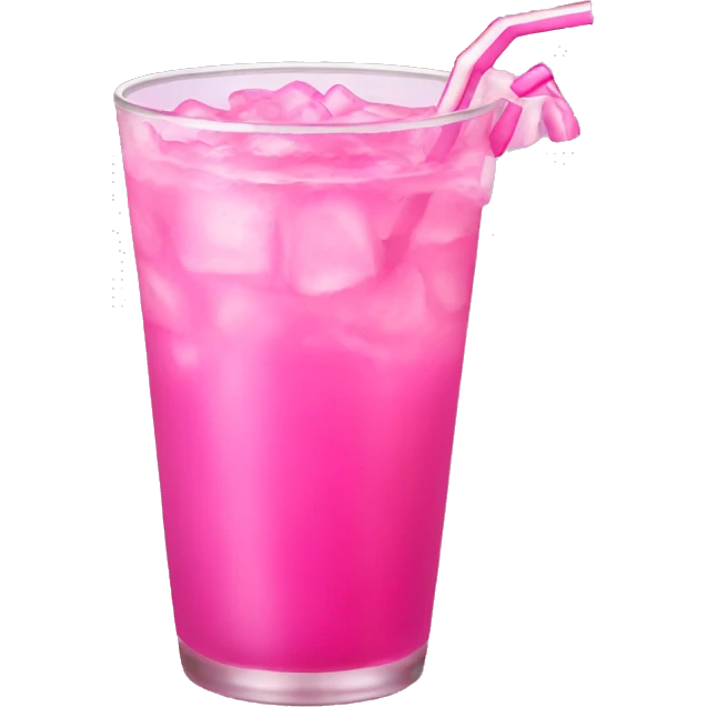 pink drink emoji