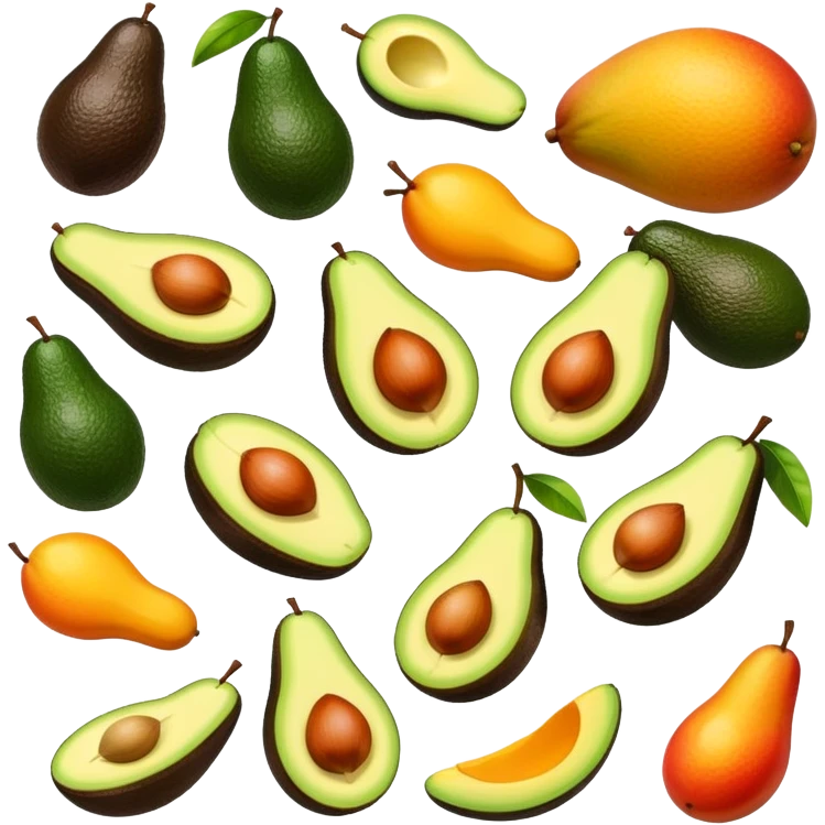 Mango Avacado emoji