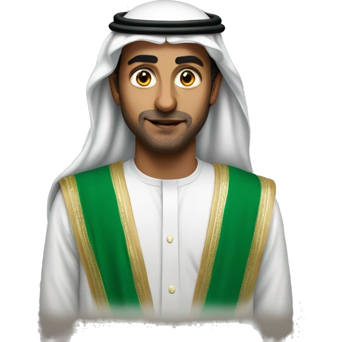 photorealistic Faisal of Saudi Arabia emoji