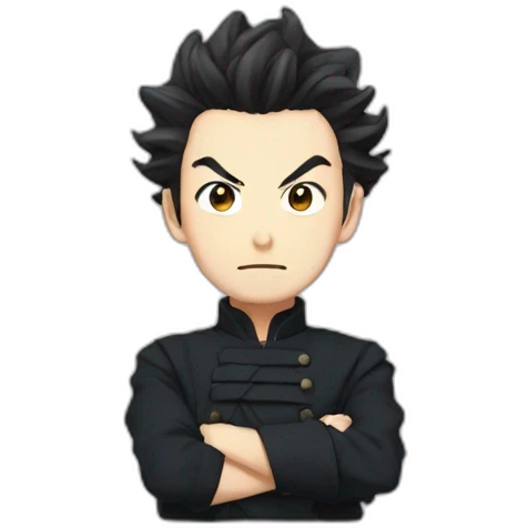 tanjiro-rage emoji