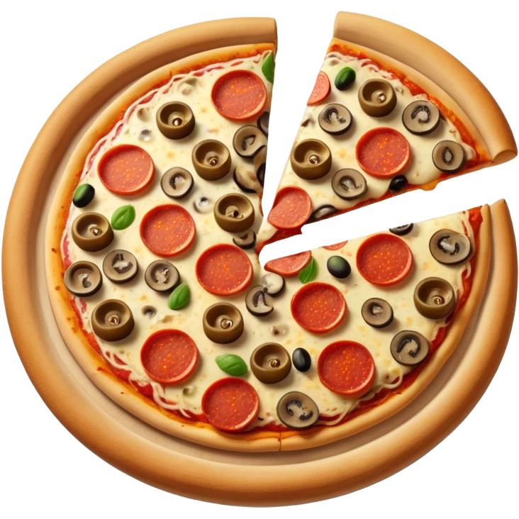 junk food pizza emoji