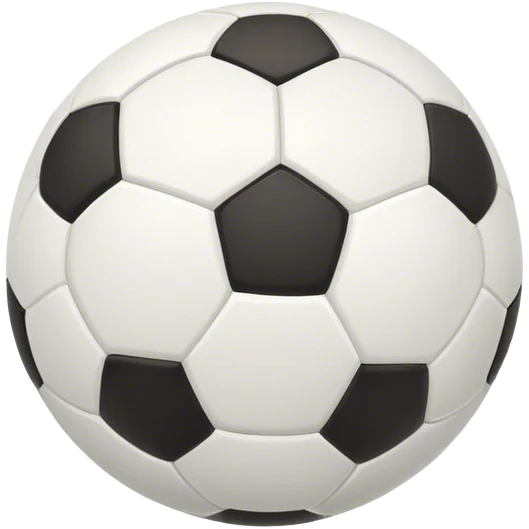 speech bubble with a soccer ball in it emoji