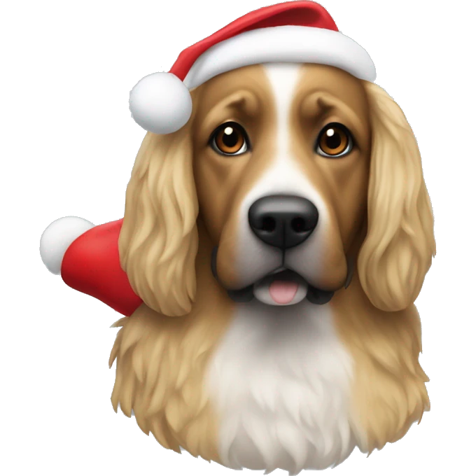 Doog cristmas  emoji