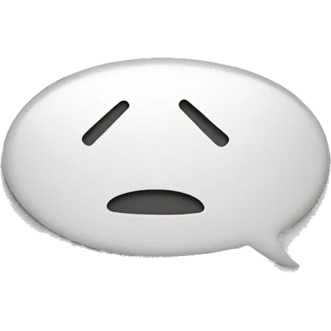 speech bubble emoji