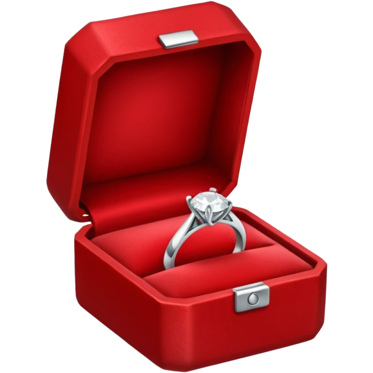 diamond ring in a red box emoji