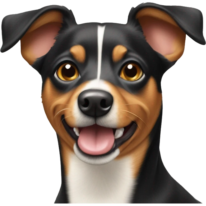Zwergspitz rehpinscher mix emoji