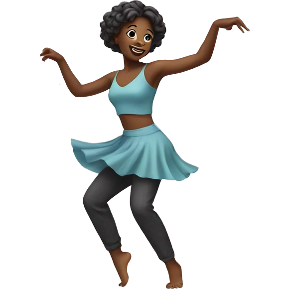 Dancing woman emoji