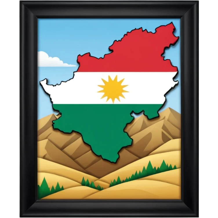 Kurdistan emoji