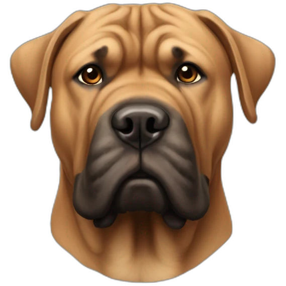 Bullmastif emoji