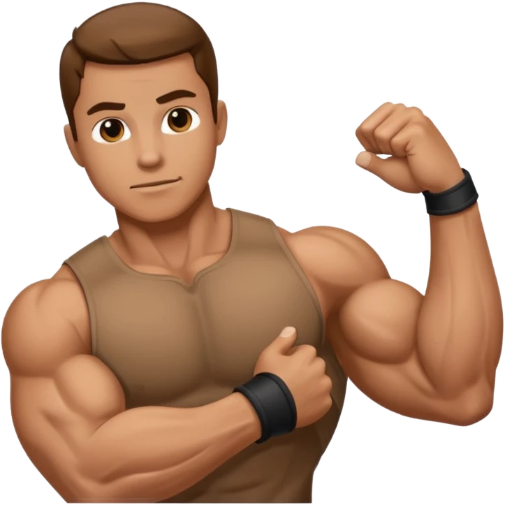 بازوی دو رنگ emoji