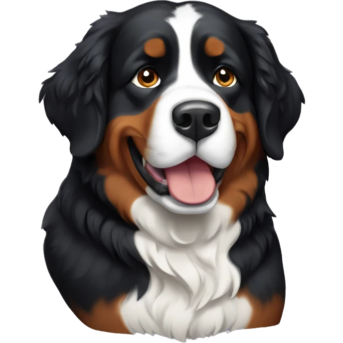 Bernese mountain dog  emoji
