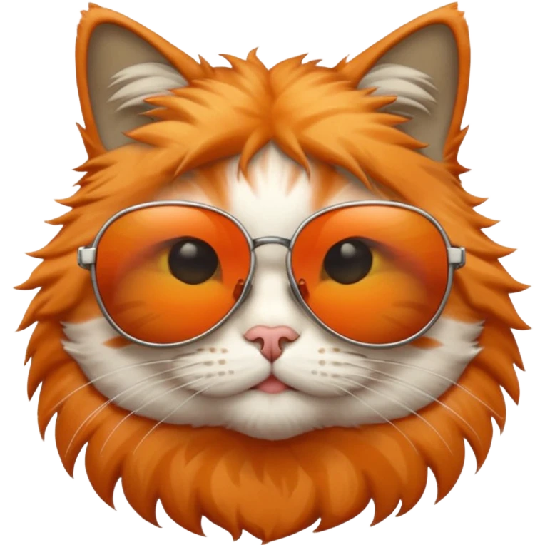 Cat wearing sunglasses emoji