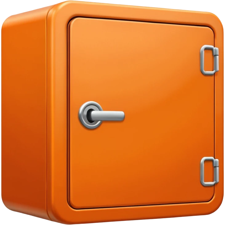 locker orange emoji