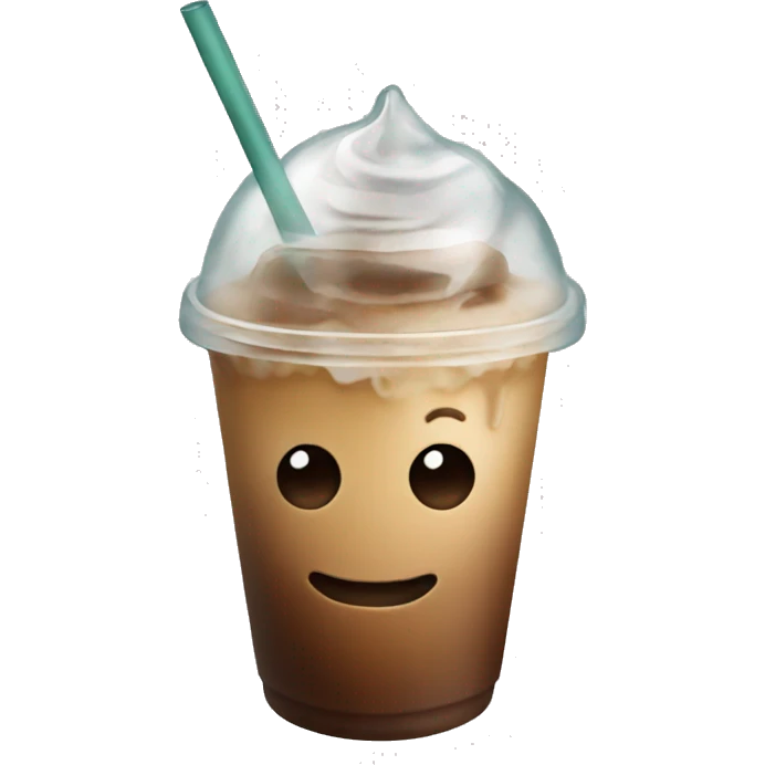 iced coffee emoji