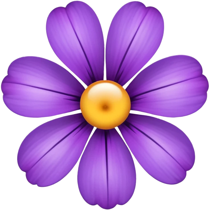 purple flower emoji