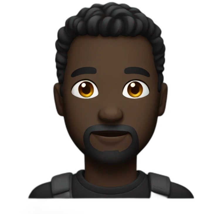 Dark guys emoji