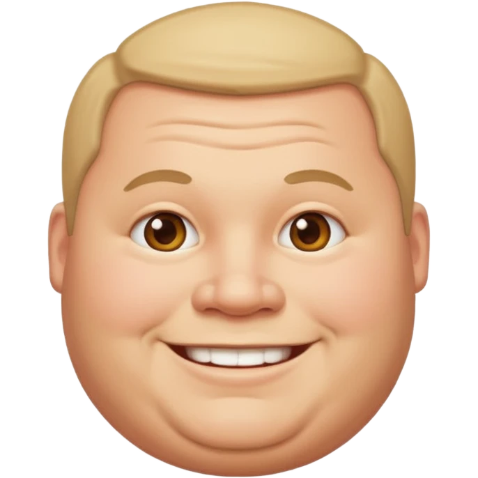 fat man emoji