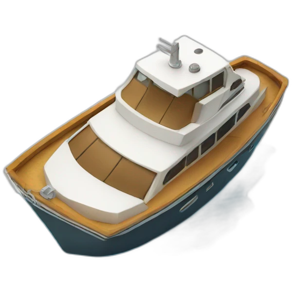 sinking yacht emoji