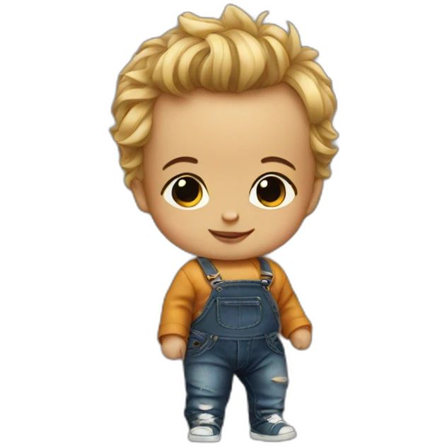 baby with a lamborghini emoji