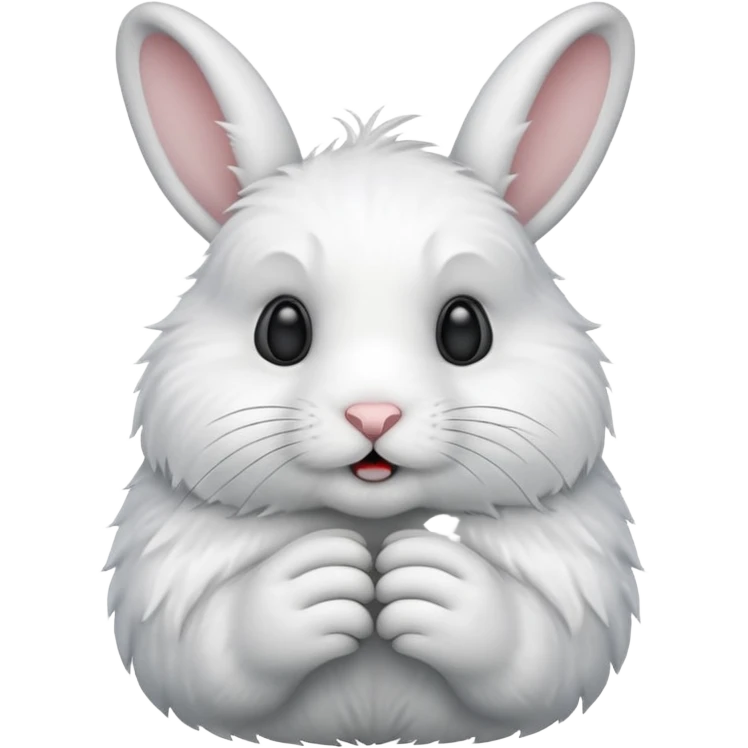 Arctic rabbit emoji
