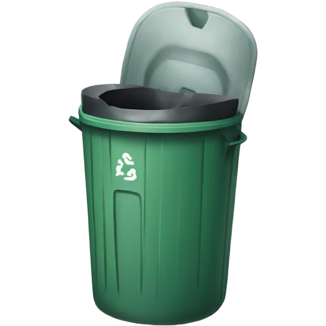 Trashcan emoji