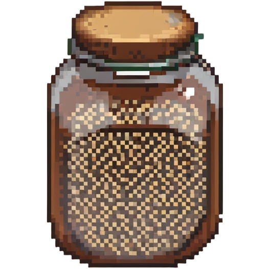 jar of sesame seeds emoji