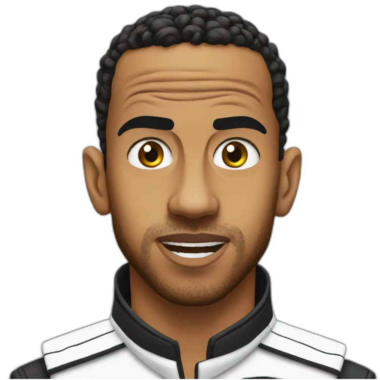 lewis hamilton mad emoji