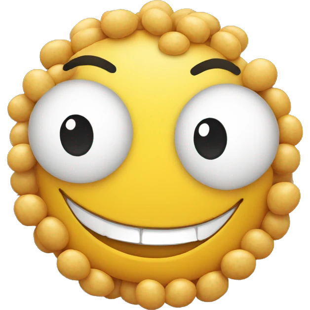 Grain smile emoji