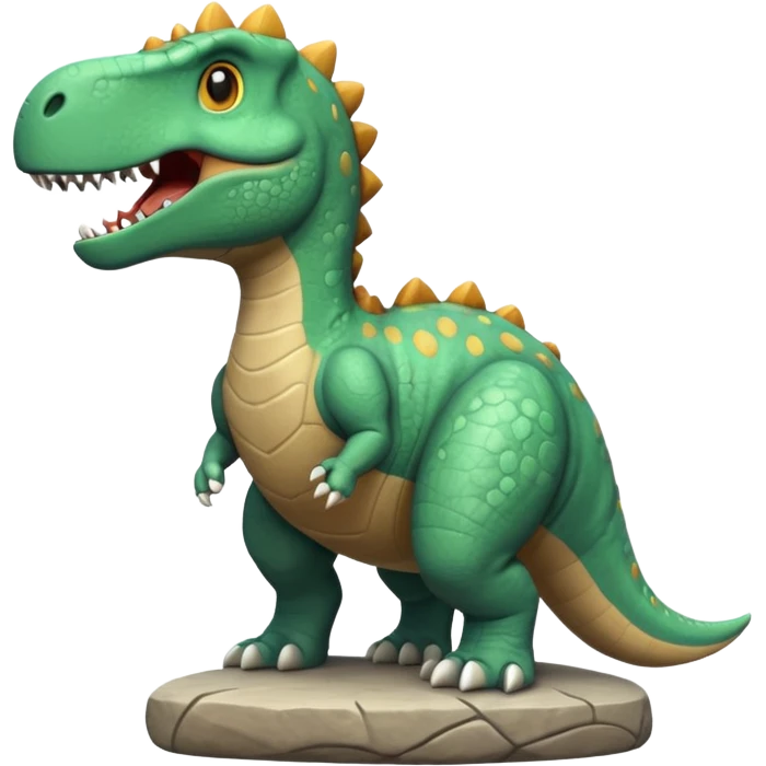 dinosaur building emoji