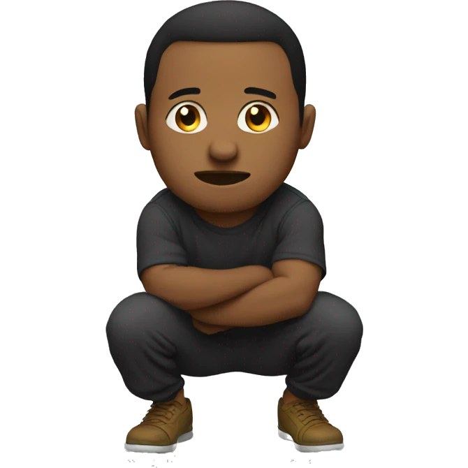 squat emoji