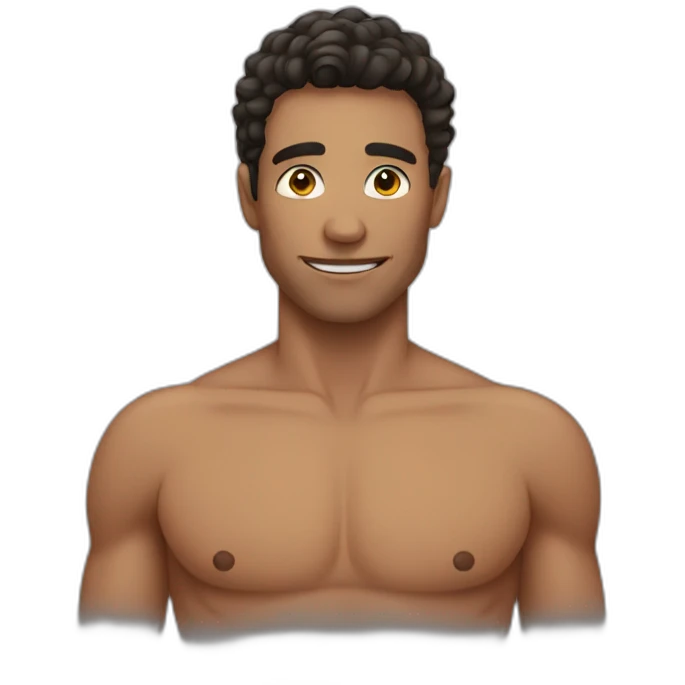 topless guy emoji