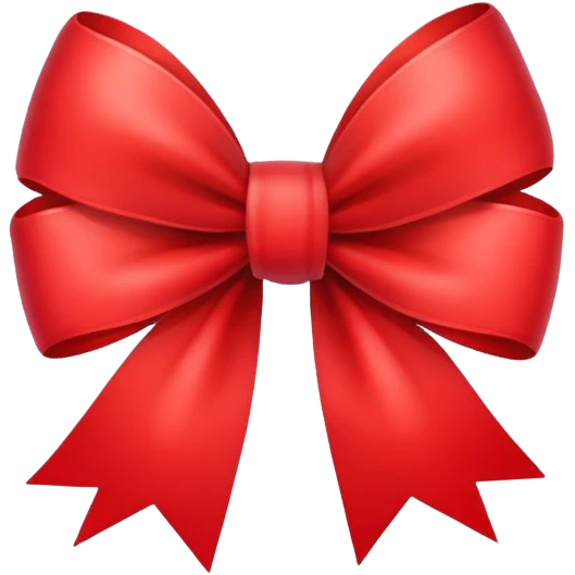 red bow  emoji