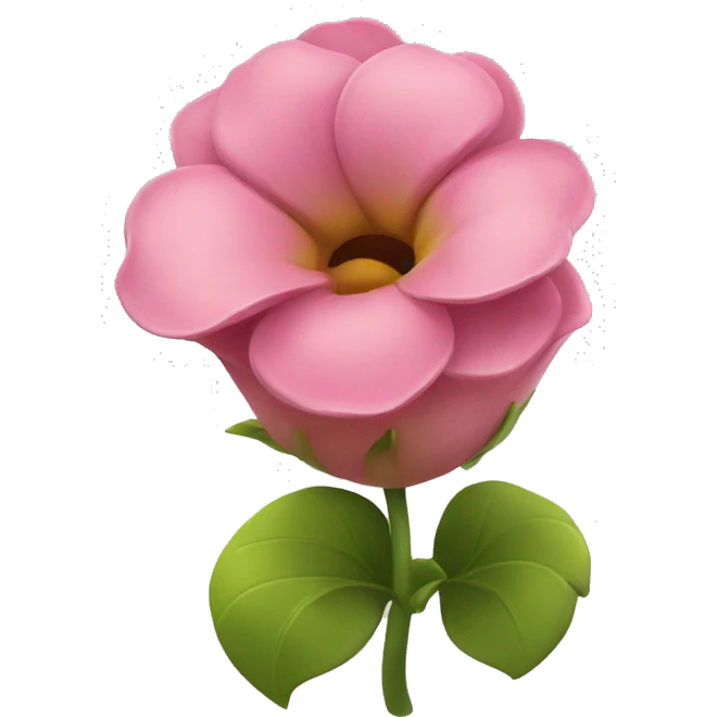 Bite the flower emoji