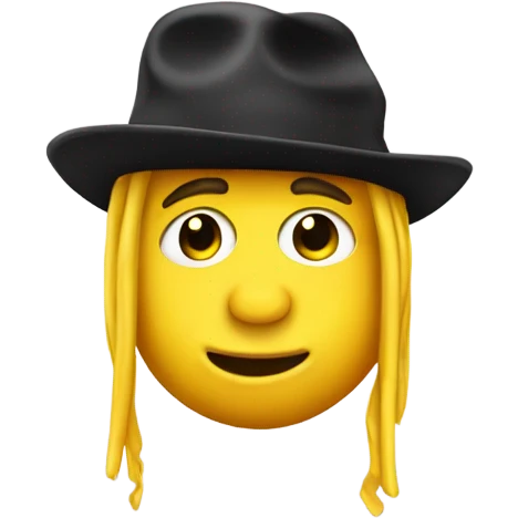 Lil Wayne wearing a cheese head emoji