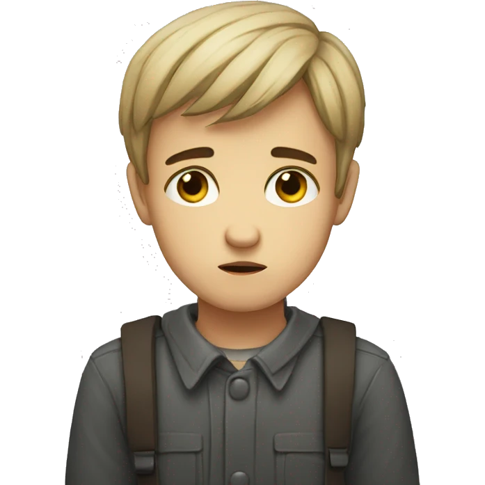 sad german boy emoji
