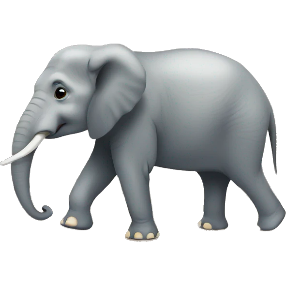 elephant in a room emoji