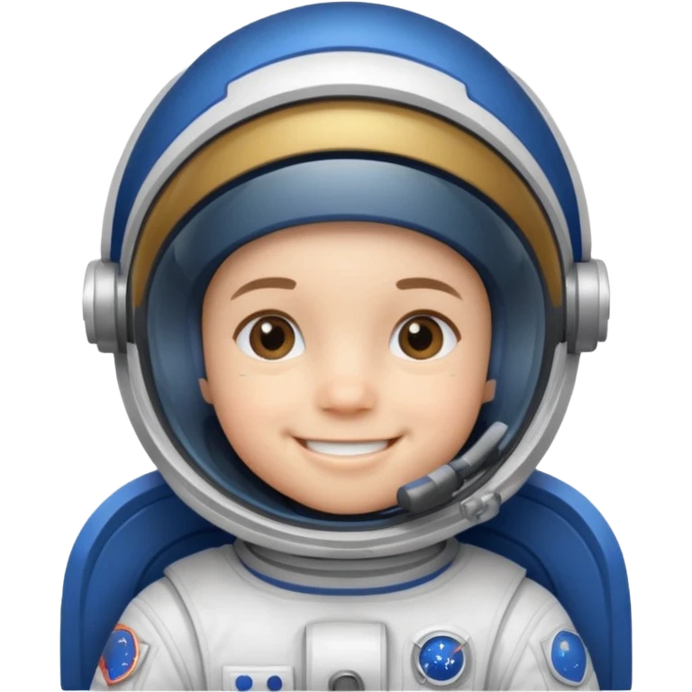 Kid in Astronaut Uniform
 emoji