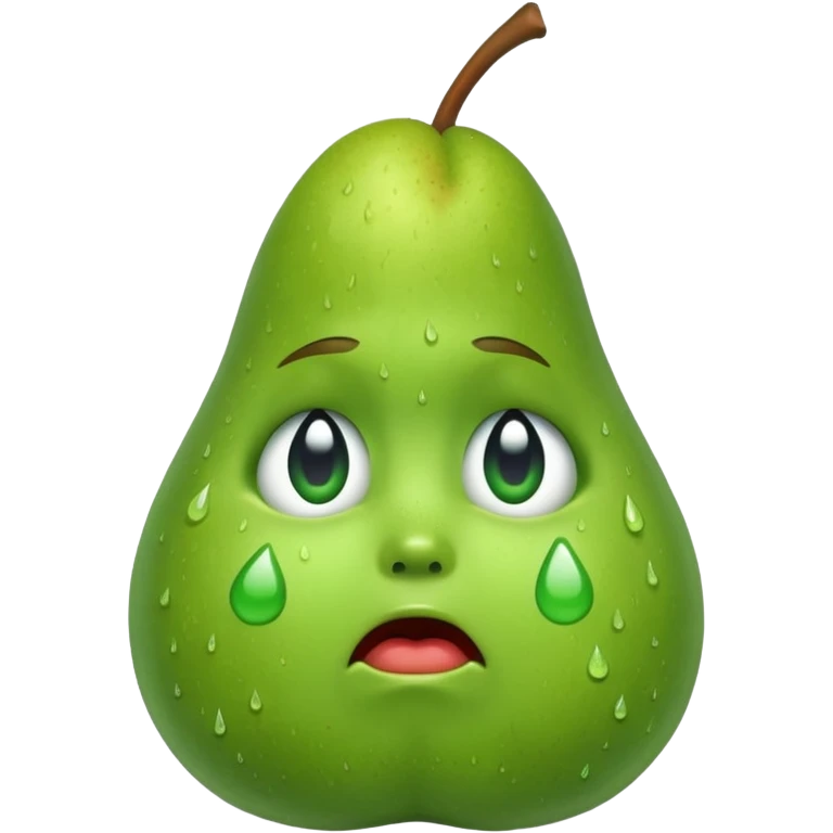 Birne die weint emoji